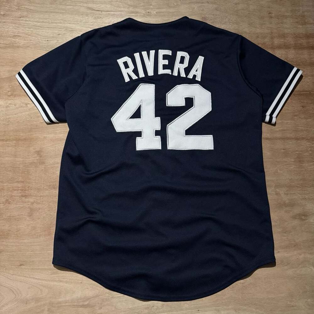 Vintage Majestic New York Yankees Mariano Rivera #42 MLB Baseball Jersey M